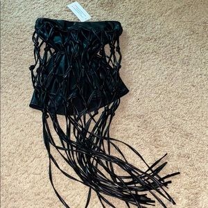 Black Little Mini Skirt